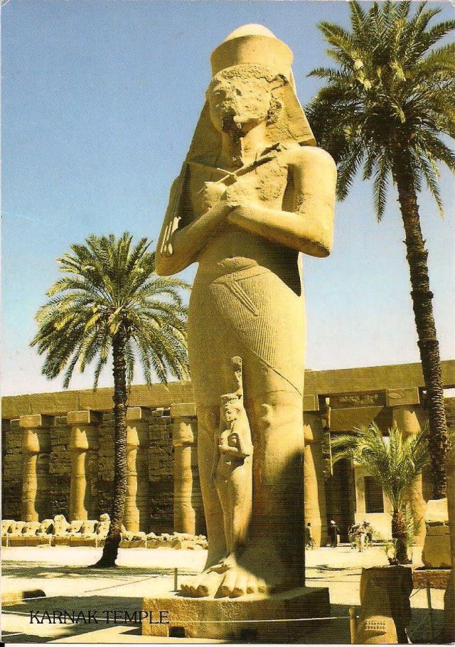 ramses II postcard